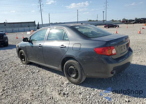 2009 Toyota Corolla Base from USA, damaged, VIN 2T1BU40E79C082621